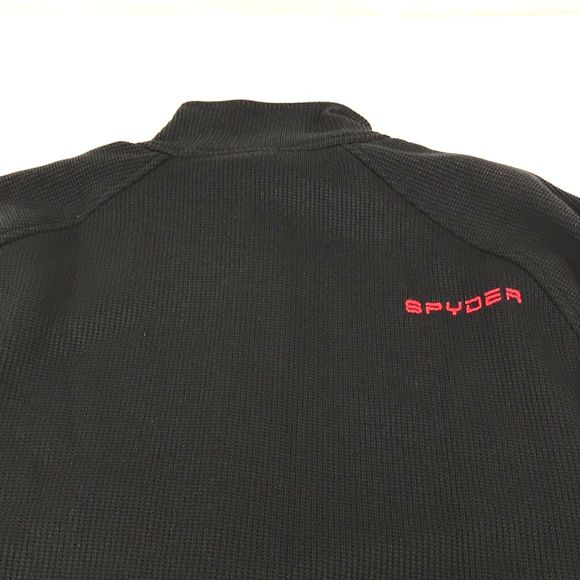 Spyder Mens Stellar Jacket Sherpa Lined Bonded Fleece Medium - Picture 6 of 8